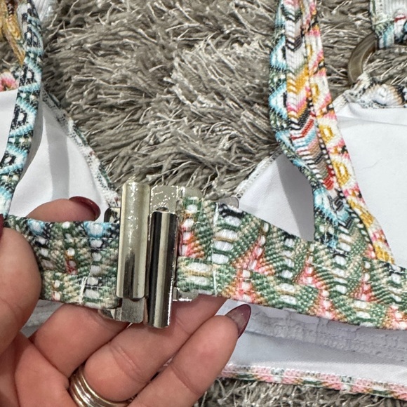 Colorful Patterned Bikini Set - Picture 7 of 8